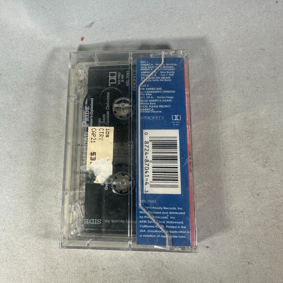 Countrys Greatest Hits Volume 11 Cassette American Pride 1991 Priority Records - Picture 2 of 2